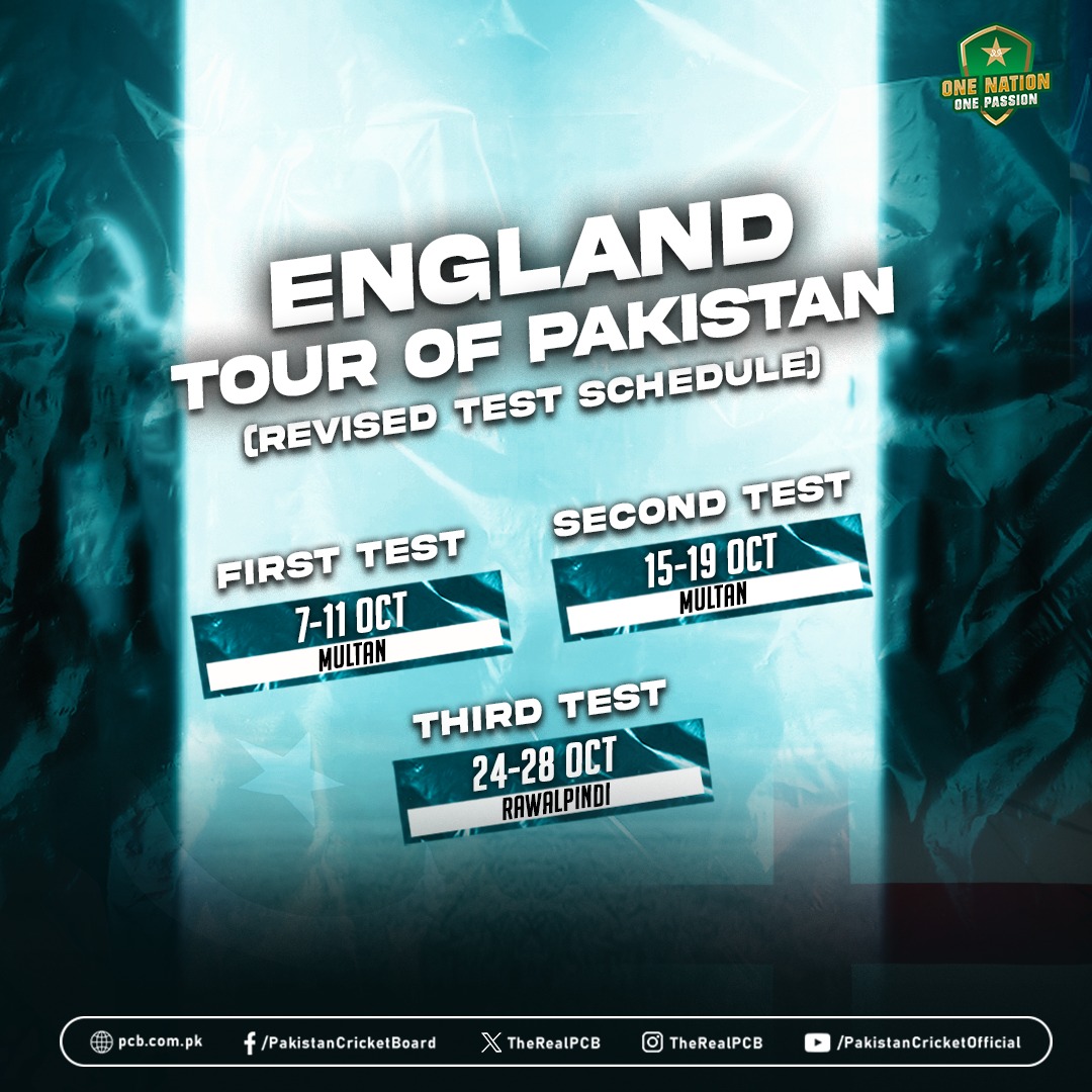 England vs Pakistan Test